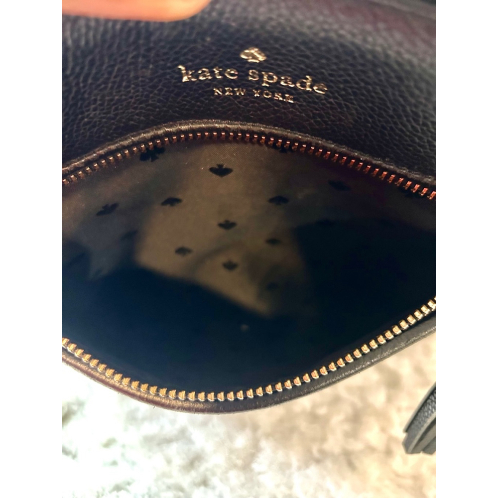 Kate Spade Chester Street Dessi Pebled Leather Crossbody Black - Picture 3 of 7